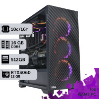 Ігровий комп'ютер GamePC TOP #209 Core i5 13400F/16 GB/SSD 512GB/GeForce RTX 3060 12GB