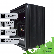 Ігровий комп'ютер GamePC Ultra #518 Core Ultra 9 285K/64 GB/SSD 2TB/GeForce RTX 5060Ti 16GB