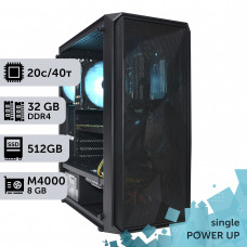 Робоча станція PowerUp #183 Xeon E5 2673 v4/32 GB/SSD 512GB/NVIDIA Quadro M4000 8GB